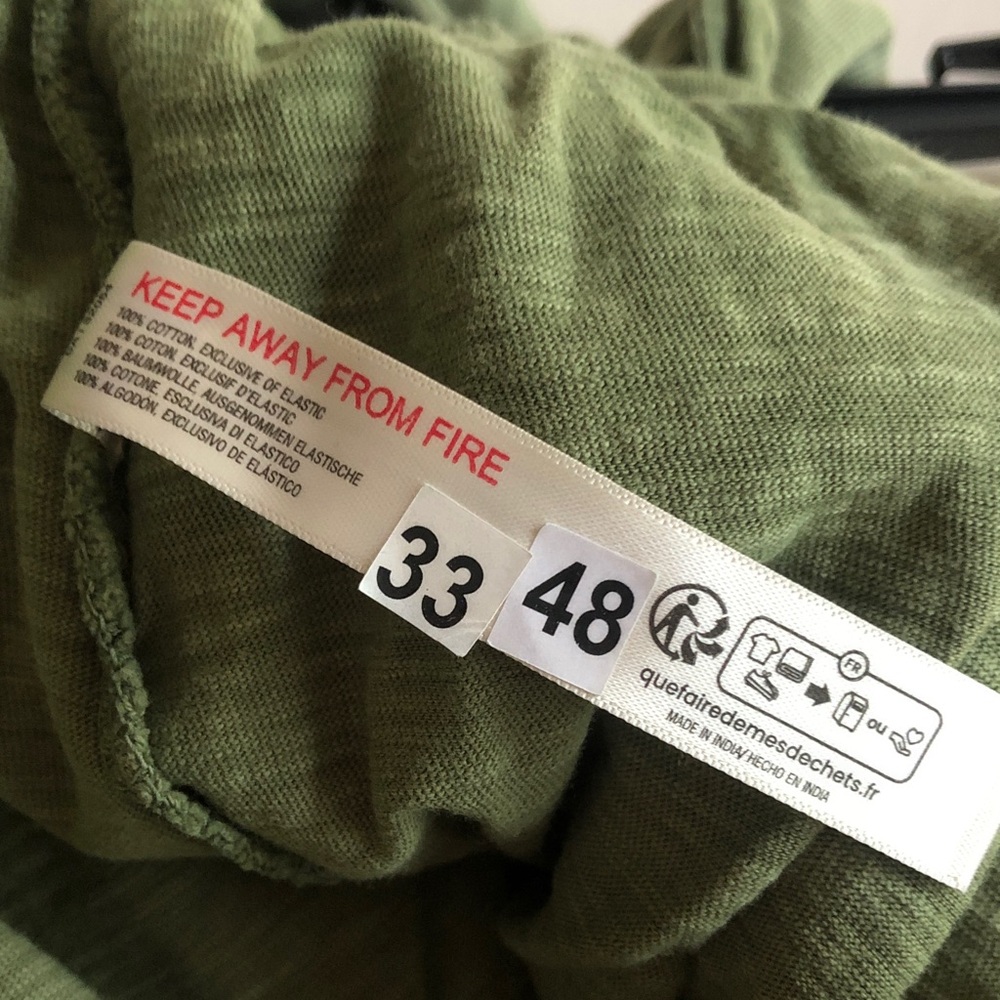 Anthropologie Sage Green Wide-Leg Jumpsuit - Picture 12 of 14